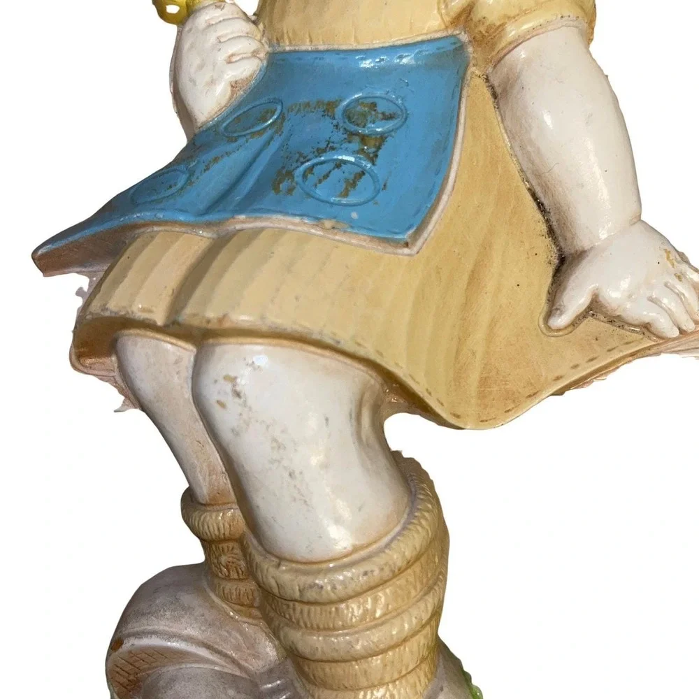 Vintage HOMCO‎ Boy & Girl Wall Plaques 1977 Dart Industries Nursery Decor Set 2